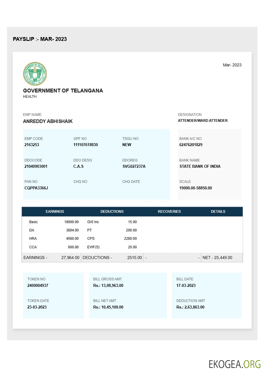 Modèle de fiche de paie du gouvernement de Telangana aux formats Word et PDF.pdf, 1